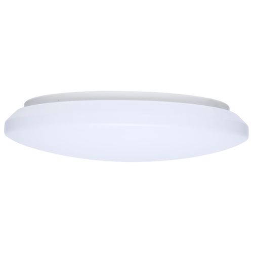Main product image of 14" LED Cloud Fixture with Sensor, 17Ws, 27K/30K/35K/40K/50K CCT Selectable, Round Shape, White Finish, 120V