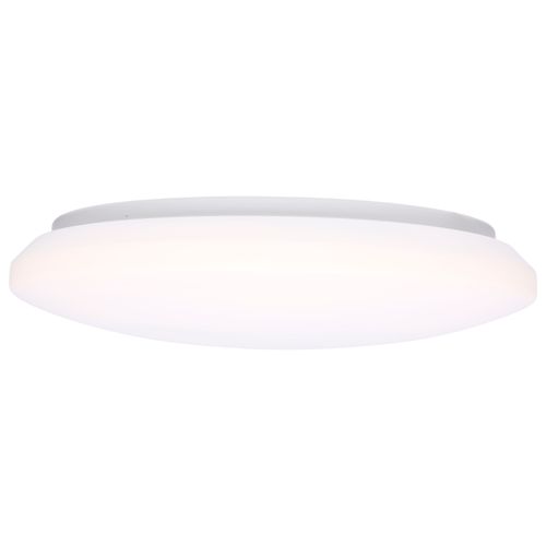 Main product image of 14" LED Cloud Fixture with Sensor, 17Ws, 27K/30K/35K/40K/50K CCT Selectable, Round Shape, White Finish, 120V