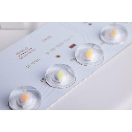 Main product image of 14" LED Cloud Fixture with Sensor, 17Ws, 27K/30K/35K/40K/50K CCT Selectable, Round Shape, White Finish, 120V
