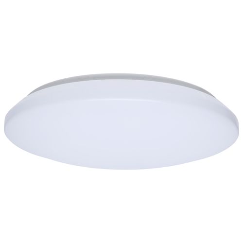Main product image of 14" LED Cloud Fixture with Sensor, 17Ws, 27K/30K/35K/40K/50K CCT Selectable, Round Shape, White Finish, 120V
