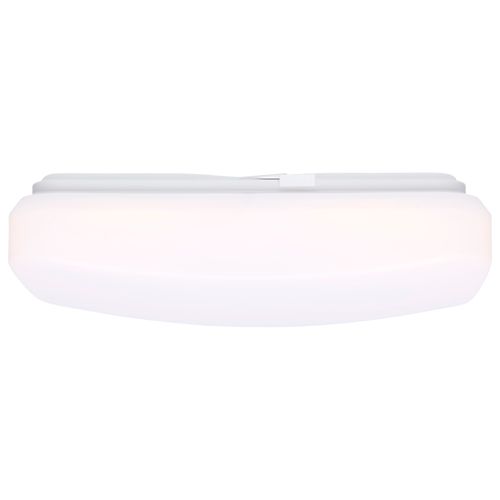Main product image of 11" LED Cloud Fixture with Sensor, 11.5Ws, 27K/30K/35K/40K/50K CCT Selectable, Square Shape, White Finish, 120V