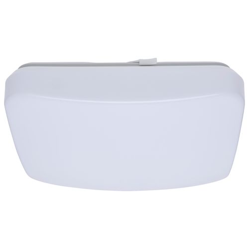 Main product image of 11" LED Cloud Fixture with Sensor, 11.5Ws, 27K/30K/35K/40K/50K CCT Selectable, Square Shape, White Finish, 120V