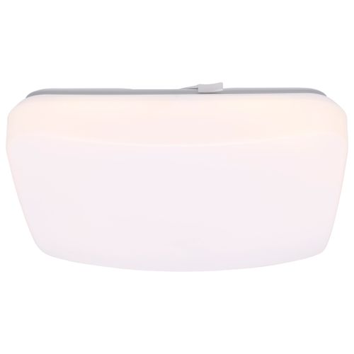Main product image of 11" LED Cloud Fixture with Sensor, 11.5Ws, 27K/30K/35K/40K/50K CCT Selectable, Square Shape, White Finish, 120V