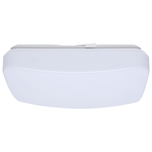 Main product image of 11" LED Cloud Fixture with Sensor, 11.5Ws, 27K/30K/35K/40K/50K CCT Selectable, Square Shape, White Finish, 120V