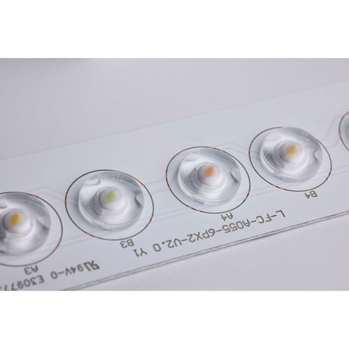 Main product image of 14" LED Cloud Fixture with Sensor, 17Ws, 27K/30K/35K/40K/50K CCT Selectable, Square Shape, White Finish, 120V