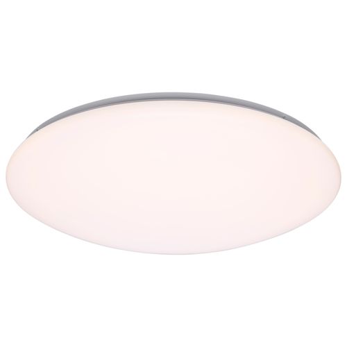 Main product image of 19" LED Cloud Fixture, 25Ws, 27K/30K/35K/40K/50K CCT Selectable, Round Shape, White Finish, 120V
