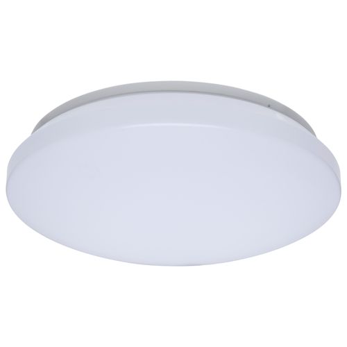 Main product image of 11" LED Cloud Fixture, 14Ws, 27K/30K/35K/40K/50K CCT Selectable, White Finish, Round Shape, 120-277V