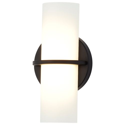 Main product image of Tucker LED Wall Sconce Etched Opal Glass Aged Bronze Finish