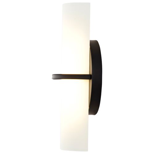 Main product image of Tucker LED Wall Sconce Etched Opal Glass Aged Bronze Finish