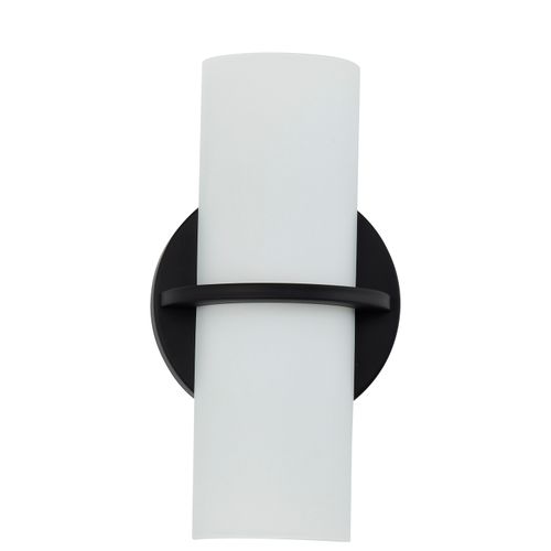 Main product image of Tucker LED Wall Sconce Etched Opal Glass Aged Bronze Finish