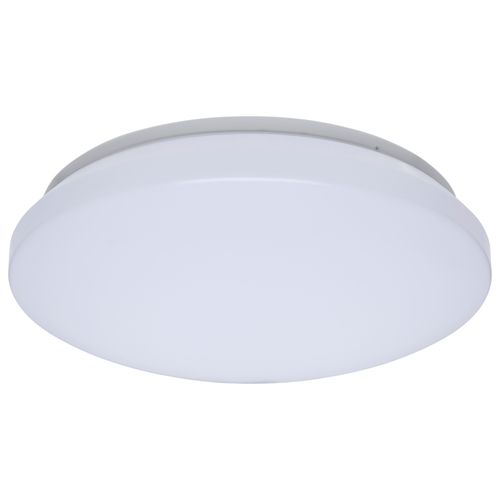 Main product image of 11" LED Cloud Fixture, 14Ws, 27K/30K/35K/40K/50K CCT Selectable, White Finish, Round Shape, 120-277V