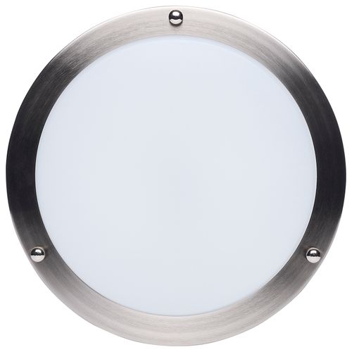 Main product image of Glamour, LED 10" Flush Mount, Brushed Nickel Finish, 27K/3K/35K/4K/5K CCT Selectable