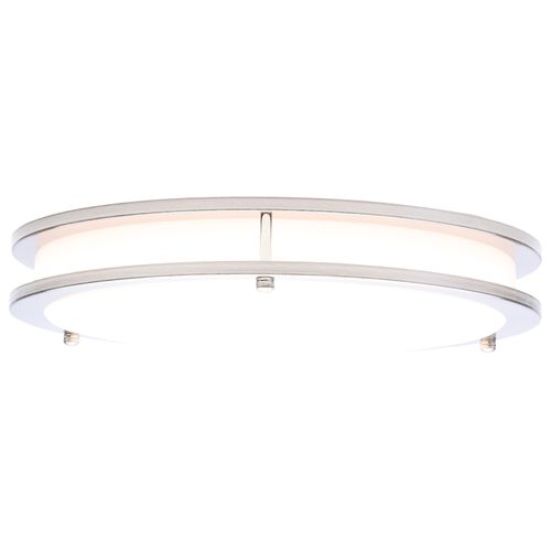 Main product image of Glamour, LED 13" Flush Mount, Brushed Nickel Finish, 27K/3K/35K/4K/5K CCT Selectable