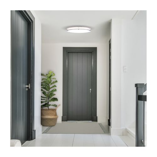 Main product image of Glamour, LED 13" Flush Mount, Brushed Nickel Finish, 27K/3K/35K/4K/5K CCT Selectable