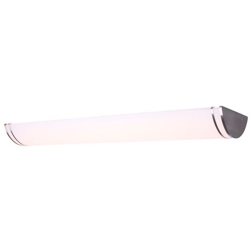 Main product image of Glamour, LED 50" Linear Flush Mount, Brushed Nickel Finish, 27K/3K/35K/4K/5K CCT Selectable