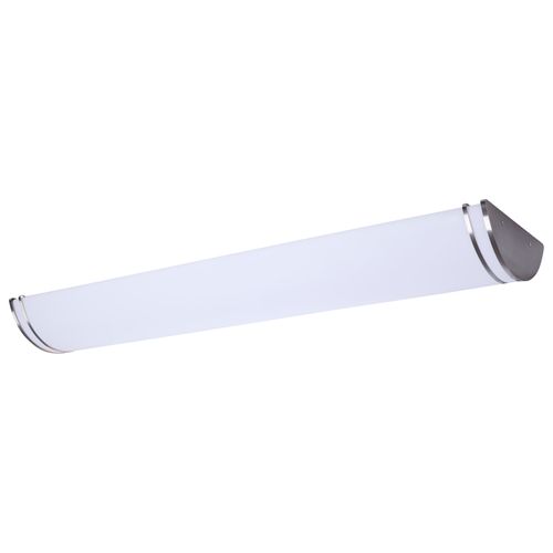Main product image of Glamour, LED 50" Linear Flush Mount, Brushed Nickel Finish, 27K/3K/35K/4K/5K CCT Selectable