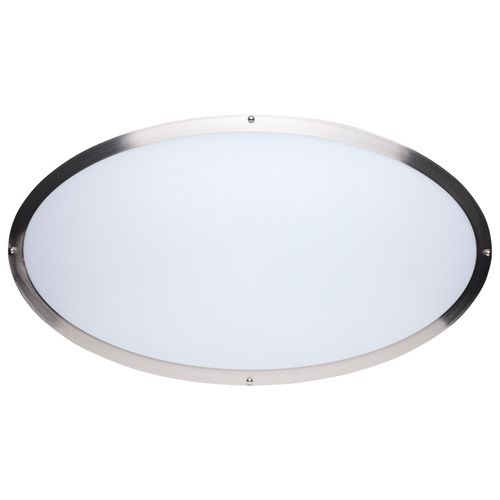 Main product image of Glamour, LED 32" Oval Flush Mount, Brushed Nickel Finish, 27K/3K/35K/4K/5K CCT Selectable