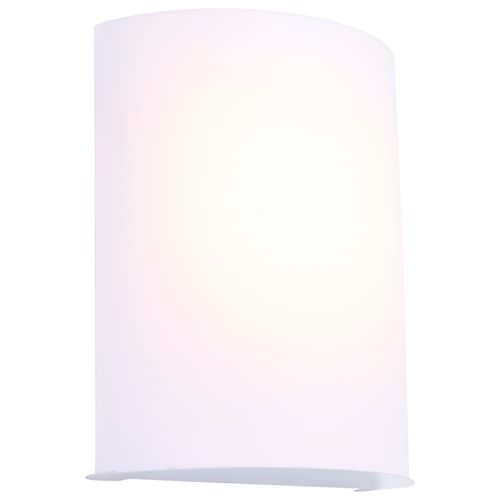 Main product image of Crispo, LED Wall Sconce, White Finish, 27K/3K/35K/4K/5K CCT Selectable