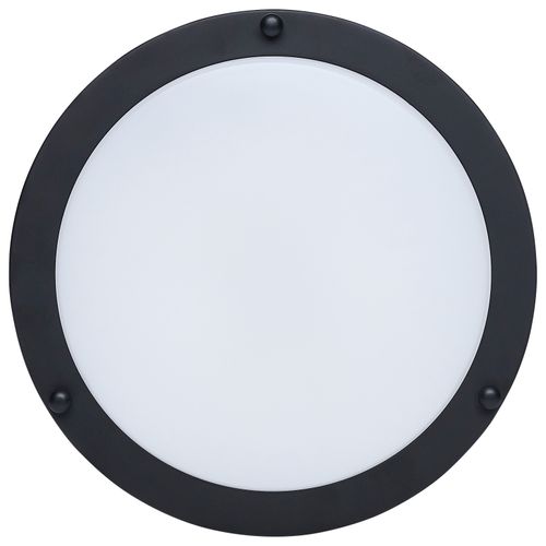 Main product image of Glamour, LED 10" Flush Mount, Black Finish, 27K/3K/35K/4K/5K CCT Selectable