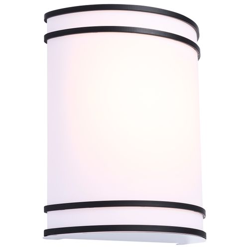 Main product image of Glamour, LED Wall Sconce, Black Finish, 27K/3K/35K/4K/5K CCT Selectable