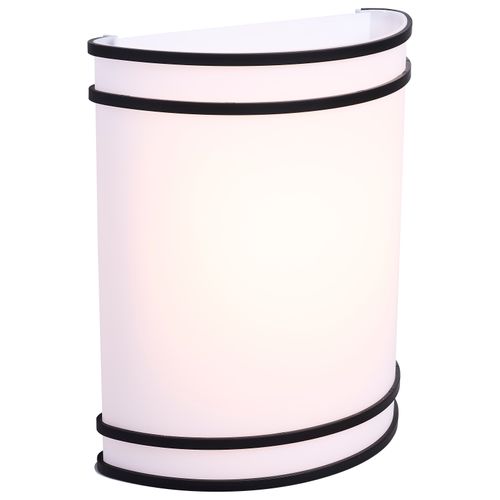 Main product image of Glamour, LED Wall Sconce, Black Finish, 27K/3K/35K/4K/5K CCT Selectable