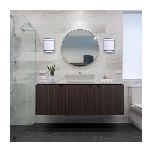 Main product image of Glamour, LED Wall Sconce, Black Finish, 27K/3K/35K/4K/5K CCT Selectable