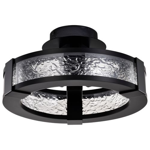 Main product image of Darrow 13 Inch LED Semi Flush Matte Black Acrylic Panels
