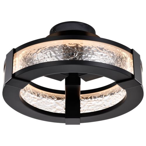Main product image of Darrow 13 Inch LED Semi Flush Matte Black Acrylic Panels