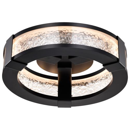 Main product image of Darrow 13 Inch LED Flush Mount Matte Black Acrylic Panels