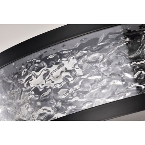 Main product image of Darrow 13 Inch LED Flush Mount Matte Black Acrylic Panels