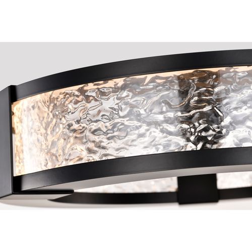 Main product image of Darrow 13 Inch LED Flush Mount Matte Black Acrylic Panels