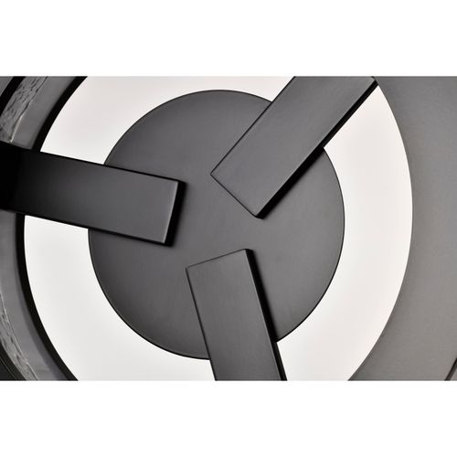 Main product image of Darrow 13 Inch LED Flush Mount Matte Black Acrylic Panels