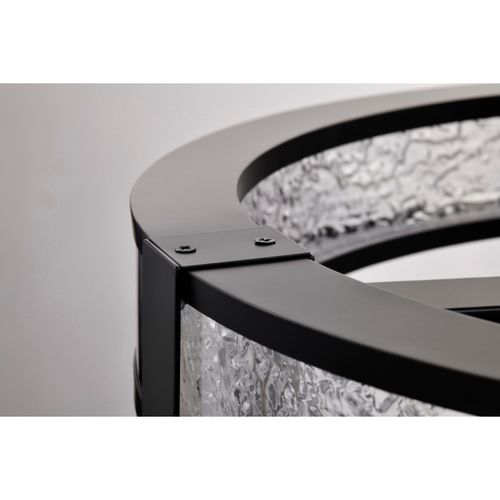 Main product image of Darrow 24 Inch LED Pendant Matte Black Acrylic Panels