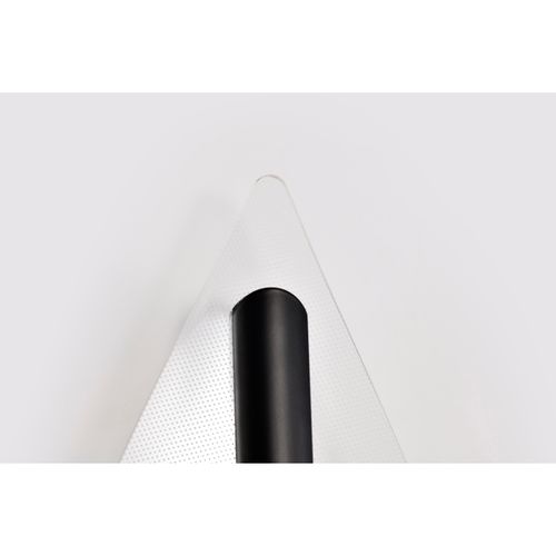 Main product image of Geneva 24 Inch LED Large Wall Sconce Matte Black Silk Screened Acrylic Lens