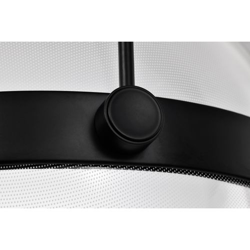 Main product image of Arvada 12 Inch LED Pendant Matte Black Silk Screened Acrylic Lens