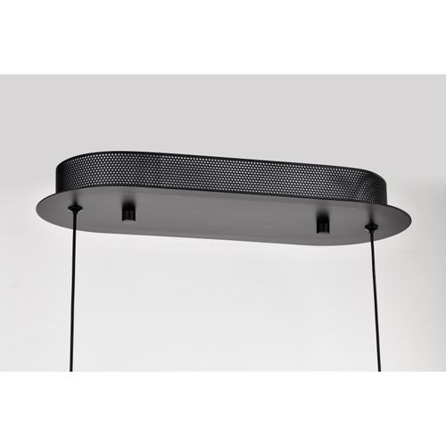 Main product image of Arvada 12 Inch LED Pendant Matte Black Silk Screened Acrylic Lens