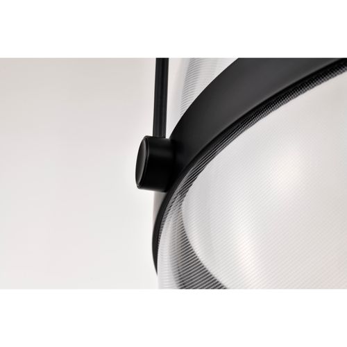 Main product image of Arvada 20 Inch LED Pendant Matte Black Silk Screened Acrylic Lens