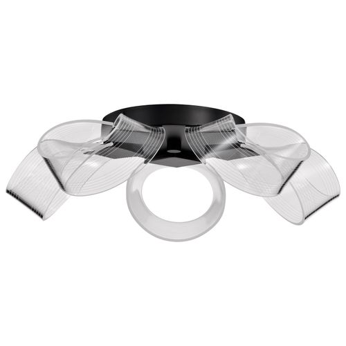 Main product image of Barnett 21 Inch LED Flush Mount Matte Black Silk Screened Acrylic Lens