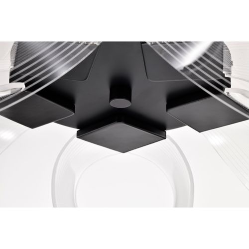 Main product image of Barnett 21 Inch LED Flush Mount Matte Black Silk Screened Acrylic Lens