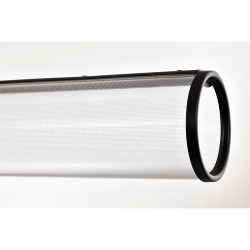 Main product image of Vale 43 Inch LED Island Pendant Matte Black Silk Screened Acrylic Lens