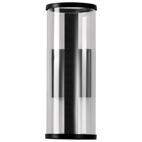 Main product image of Vale 5 Inch LED Sconce Matte Black Silk Screened Acrylic Lens