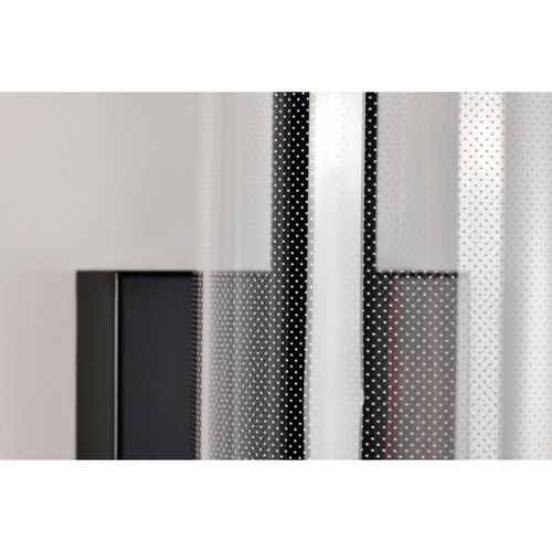 Main product image of Vale 5 Inch LED Sconce Matte Black Silk Screened Acrylic Lens