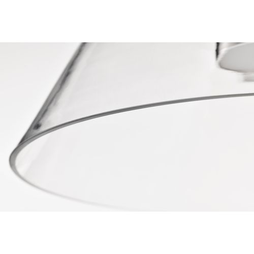 Main product image of Edmond 14 Inch LED Pendant Polished Nickel w/ Clear Glass