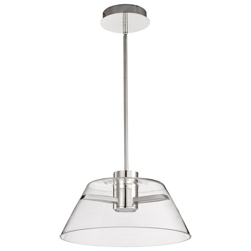 Main product image of Edmond 17 Inch LED Pendant Polished Nickel