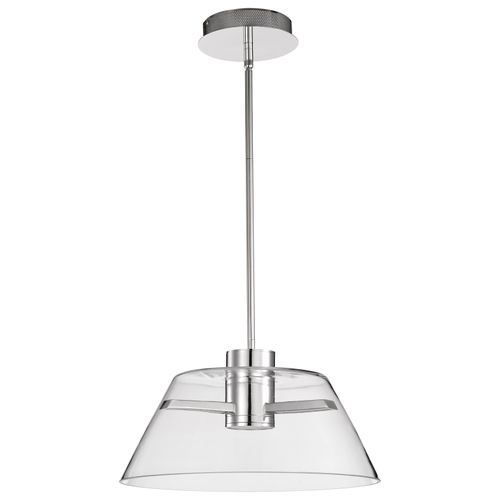 Main product image of Edmond 17 Inch LED Pendant Polished Nickel