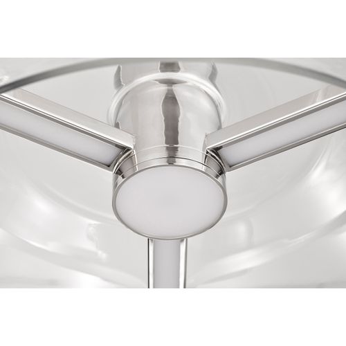 Main product image of Edmond 17 Inch LED Pendant Polished Nickel