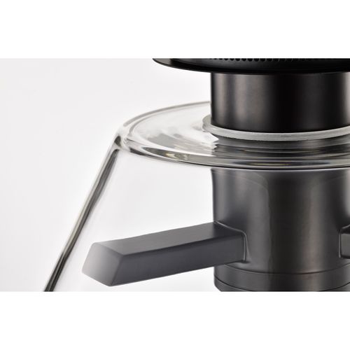Main product image of Edmond 14 Inch LED Semi Flush Matte Black w/ Clear Glass