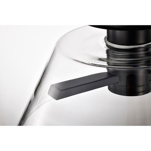 Main product image of Edmond 17 Inch LED Semi Flush Matte Black w/ Clear Glass