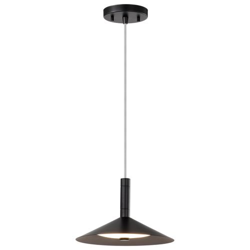 Main product image of Corrine 10 Inch LED Pendant Matte Black 3K/4K/5K CCT Selectable
