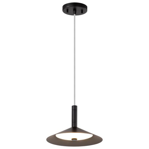 Main product image of Corrine 10 Inch LED Pendant Matte Black 3K/4K/5K CCT Selectable